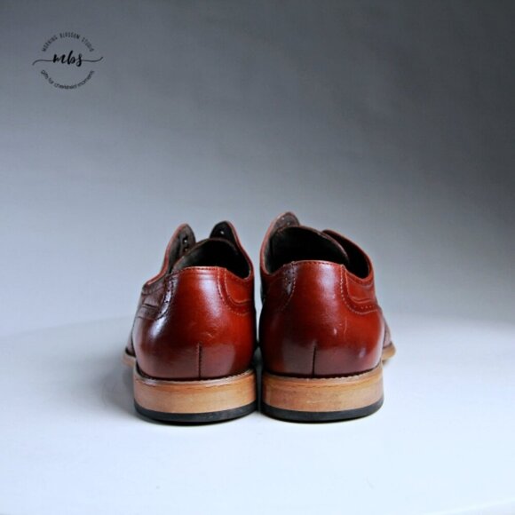 Stacy Adams Dunbar Wingtip Oxfords Brown Men 11 - Picture 6 of 15